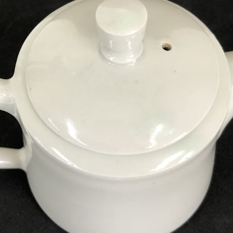 千葉光広 Mitsuhiro Chiba 透明釉 筒形 印籠蓋 後手急須　ST0184