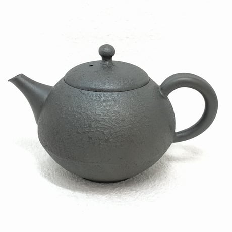 千葉光広 Mitsuhiro Chiba 鉄化粧 駒型 印籠蓋 後手急須　ST0511
