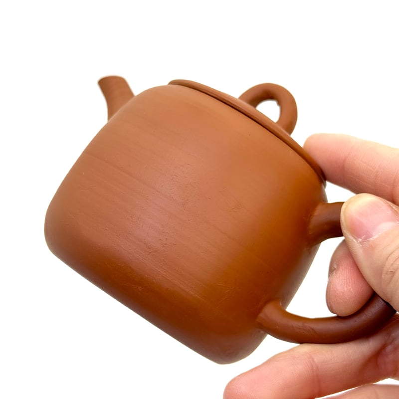 山田陶山 Tozan Yamada 本朱泥 面取り 急須 ST0953 | TOKONAME