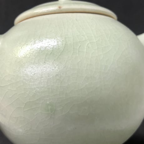 千葉光広 Mitsuhiro Chiba 灰釉 印籠蓋 後手急須　ST0187