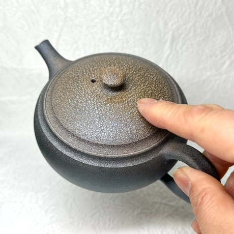 藤田德太 Tokuta Fujita 煌釉 後手急須　ST0682