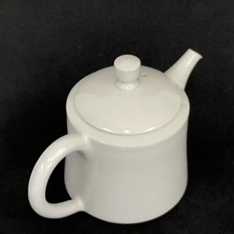 千葉光広 Mitsuhiro Chiba 透明釉 筒形 印籠蓋 後手急須　ST0184