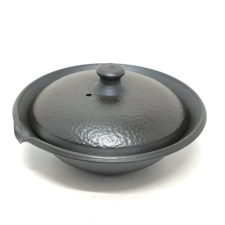 伊藤雅風 Gafu Ito 黒泥 打出紋 絞り出し　ST0260