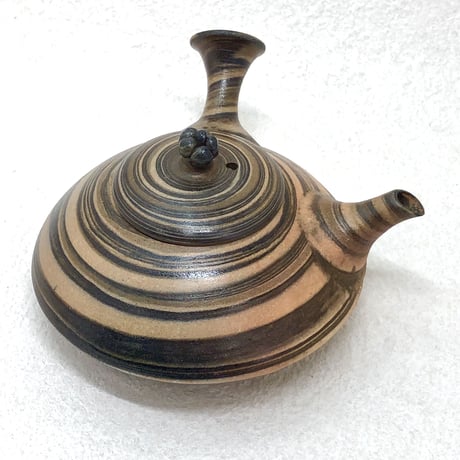 小西洋平 Yohei Konishi 薪窯 練り込み 茶注　ST0580