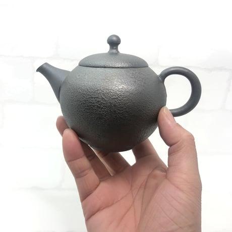 千葉光広 Mitsuhiro Chiba 焼き締め ノタ打ち 後手急須　ST0374