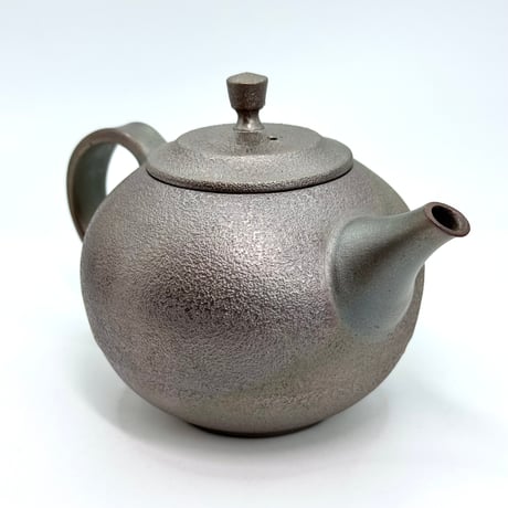 千葉光広 Mitsuhiro Chiba 窯変鉄化粧 後手急須　ST0877