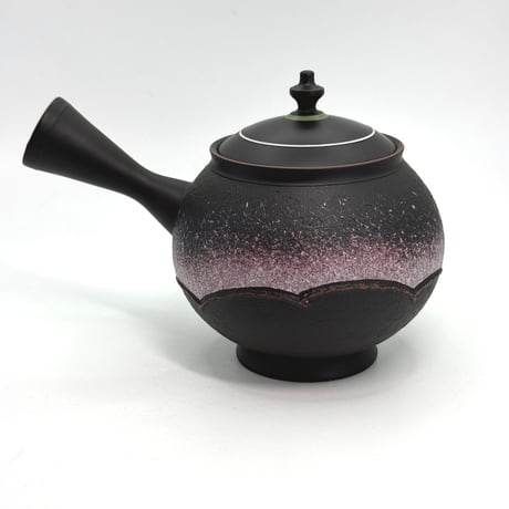 鯉江廣 Hiroshi Koie  あけぼの彩 波紋 茶注 木箱入　ST1012