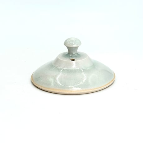 藤田德太 Tokuta Fujita 灰青磁 釜型 急須　ST0973