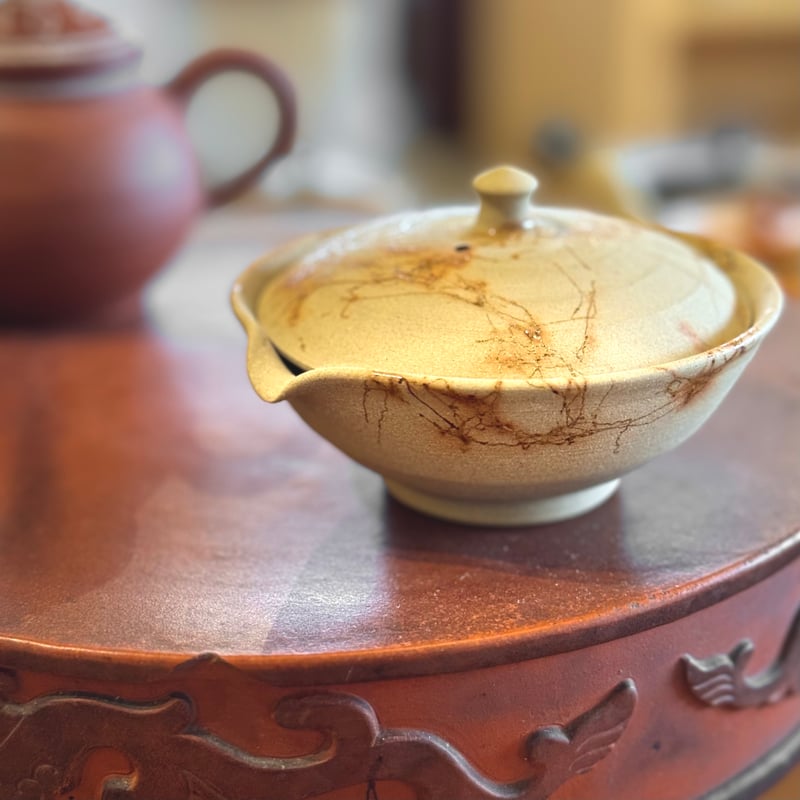 常滑焼 谷川仁作 藻かけ 絞り出し 宝瓶 急須 共箱 2点まとめて MR6464