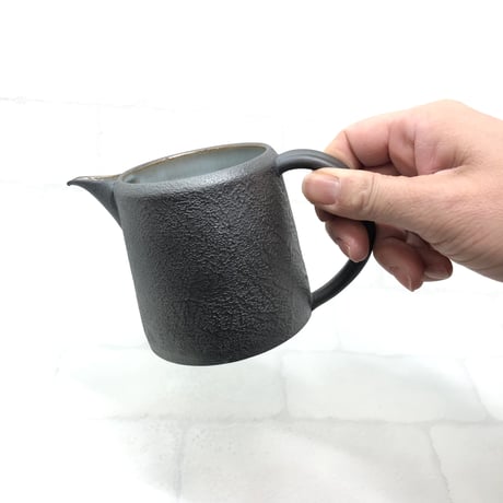 千葉光広 Mitsuhiro Chiba 焼き締め ノタ打ち ピッチャー、茶海、湯ざまし 　ST0423