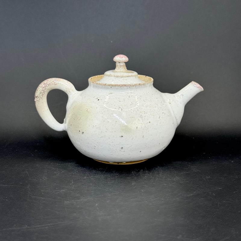 山田想 So Yamada 白 後手急須 木箱入 ST0861 | TOKONAME I