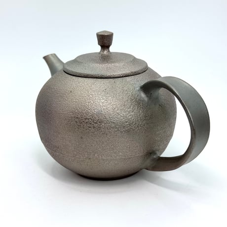 千葉光広 Mitsuhiro Chiba 窯変鉄化粧 後手急須　ST0877
