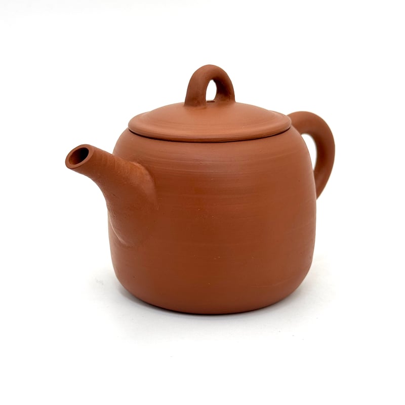 山田陶山 Tozan Yamada 本朱泥 面取り 急須 ST0953 | TOKONAME