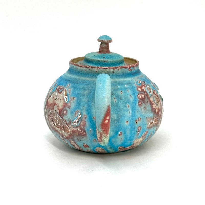 山田想 So Yamada 青 後手急須 木箱入 ST1015 | TOKONAME