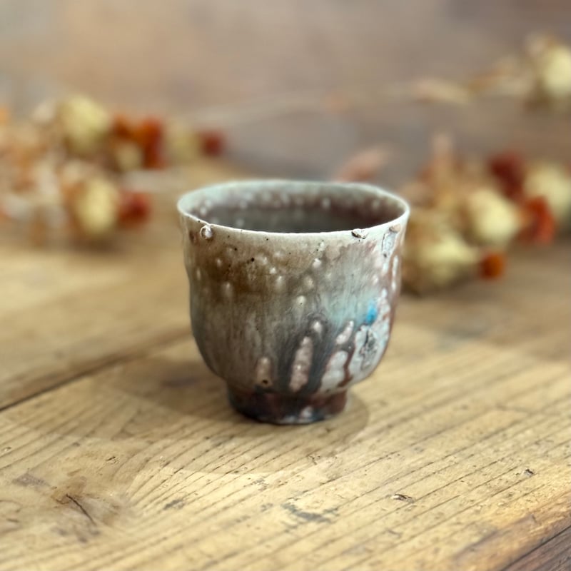 山田想 So Yamada 青 ぐい呑 木箱入 ST0931 | TOKONAME IS