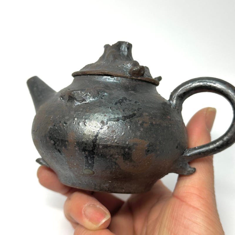 外池素之 Motoyuki Tonoike たぬき急須 ST0697 | TOKONAME