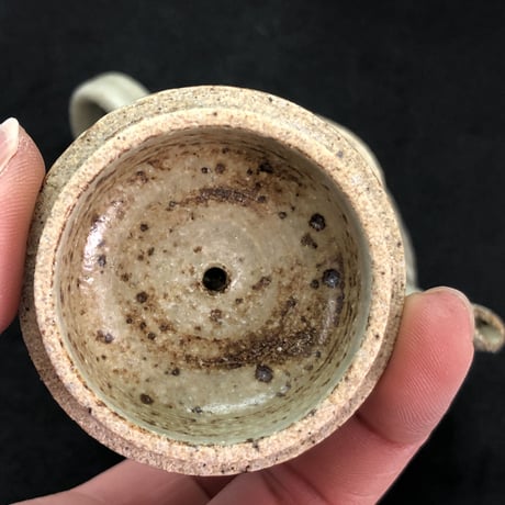 加賀美円 Tsubura Kagami 猫の印籠蓋 後手急須　ST0219
