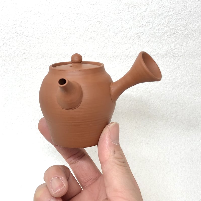 山田陶山 Tozan Yamada 本朱泥 急須 ST0473 | TOKONAME ISOB