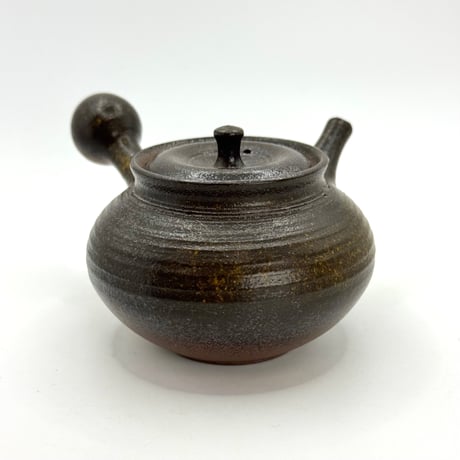 北條 Hokujo 黒窯変 急須　ST1163