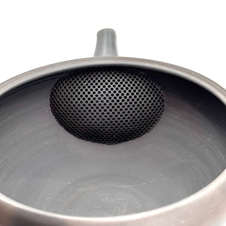 水野陽景 Yokei Mizuno  火窯変 平大急須　ST1166