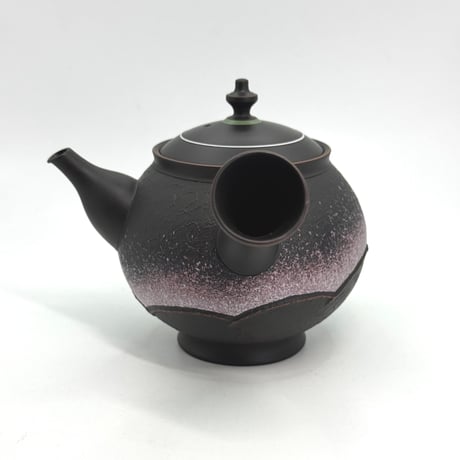 鯉江廣 Hiroshi Koie  あけぼの彩 波紋 茶注 木箱入　ST1012