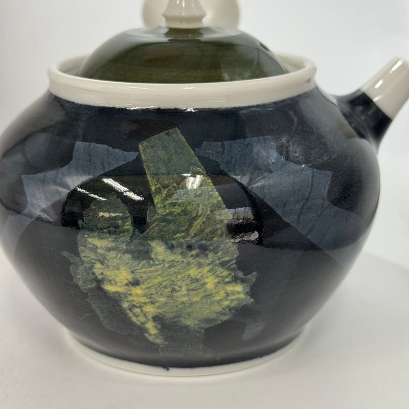 一ツ松綾乃 Ayano Hitotsumatsu 和紙染め 急須 ST0942 | TOKO