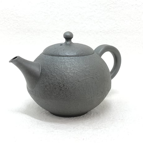 千葉光広 Mitsuhiro Chiba 鉄化粧 駒型 印籠蓋 後手急須　ST0511