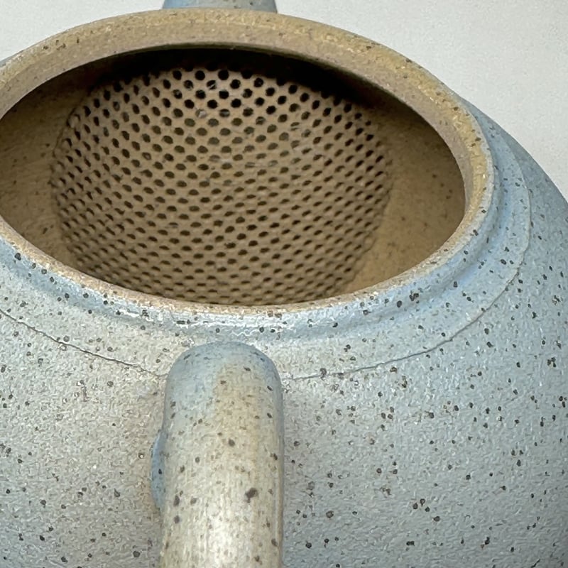 在銘 染付双耳盤口三足香炉 純銀刻火屋付 is-k008_1.jpg