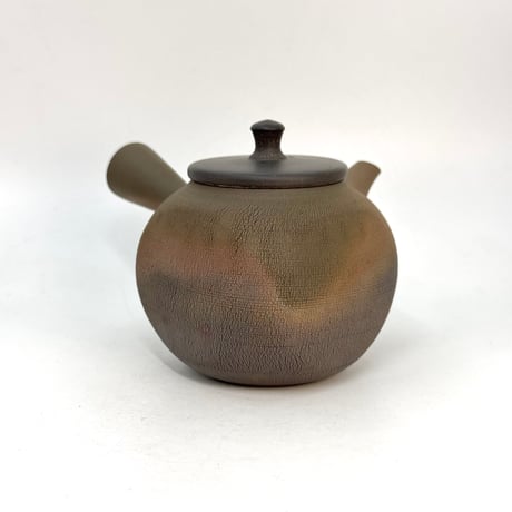 甚秋  伊藤成二  Jinshu  Seiji Ito  嵐絞り茶壺　ST1089