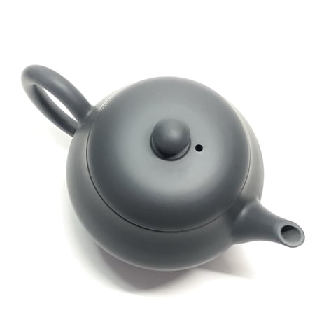 伊藤雅風 Gafu Ito 黒マット 印籠蓋 後手急須　ST0164