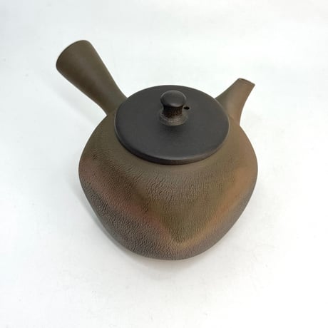 甚秋  伊藤成二  Jinshu  Seiji Ito  嵐絞り茶壺　ST1089