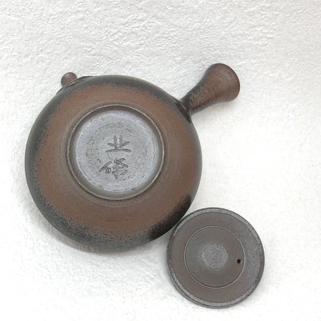 北條 Hokujo 黒窯変 茶注　ST0584
