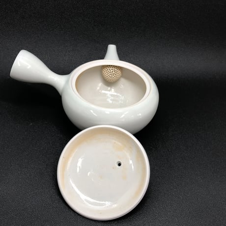 千葉光広 Mitsuhiro Chiba 透明釉  平丸急須　ST0550