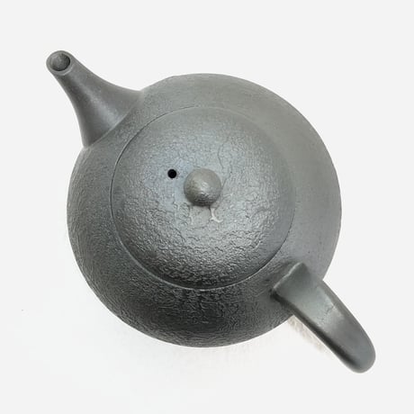千葉光広 Mitsuhiro Chiba 鉄化粧 駒型 印籠蓋 後手急須　ST0511