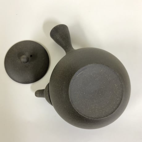 水野博司 Hiroshi Mizuno 焼き締め 象嵌 丸型 急須　ST0089