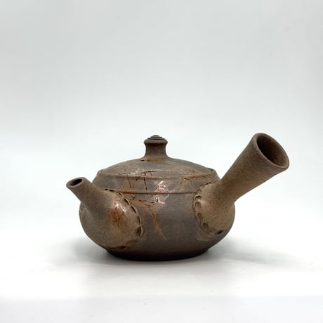 谷川仁 Hitoshi Tanikawa 炭化藻掛け 茶注　ST0965