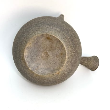 小俣冠丞 Kanjo Omata  焼締 藻掛 茶注 (丸型) ST1090
