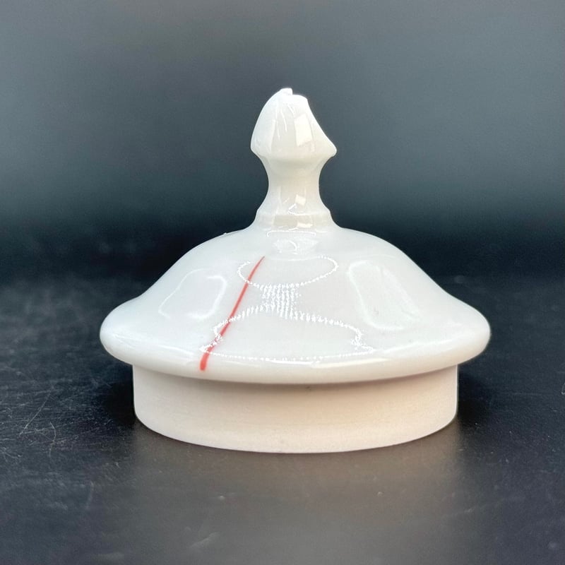 一ツ松綾乃 Ayano Hitotsumatsu 和紙染め 後手急須 (月を呼ぶ山) ST09