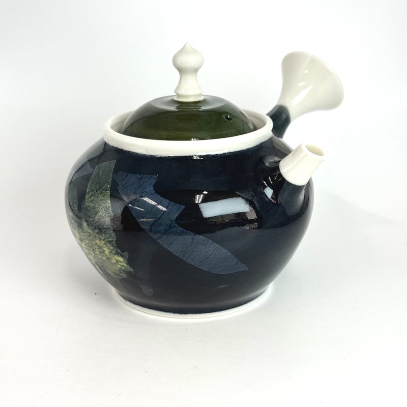 一ツ松綾乃 Ayano Hitotsumatsu 和紙染め 急須 ST0942 | TOKO