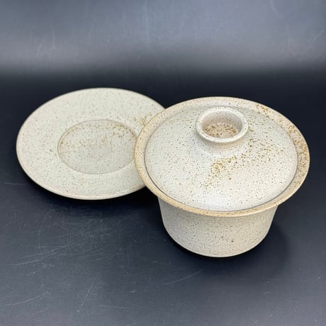 甚秋  伊藤成二  Jinshu  Seiji Ito  白 蓋碗 小　ST1010