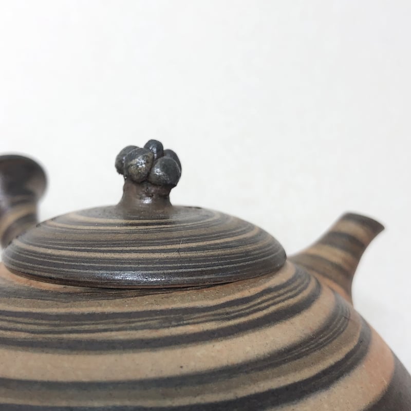 小西洋平 Yohei Konishi 薪窯 練り込み 茶注 ST0580 | TOKONAME