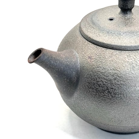 千葉光広 Mitsuhiro Chiba 鉄化粧 焼締 後手急須　ST1108