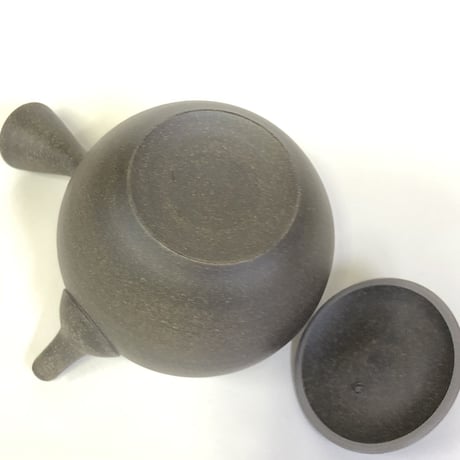 水野博司 Hiroshi Mizuno 焼き締め 丸型 急須　ST0088