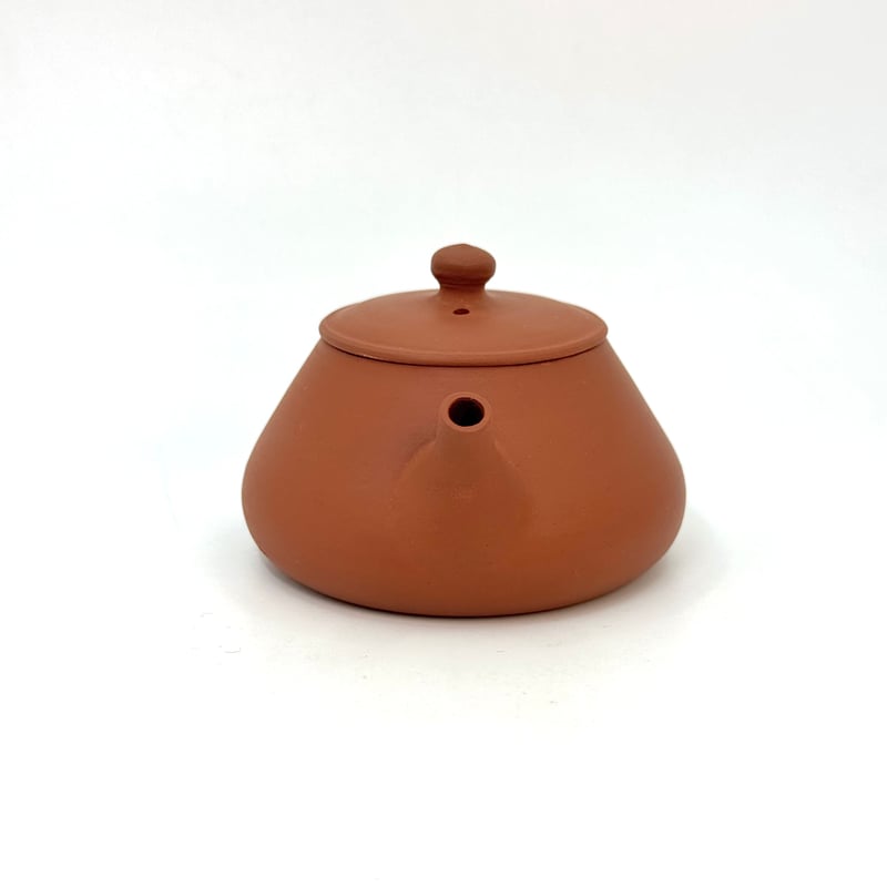 山田陶山 Tozan Yamada 朱泥 後手茶注 ST0964 | TOKONAME ISO