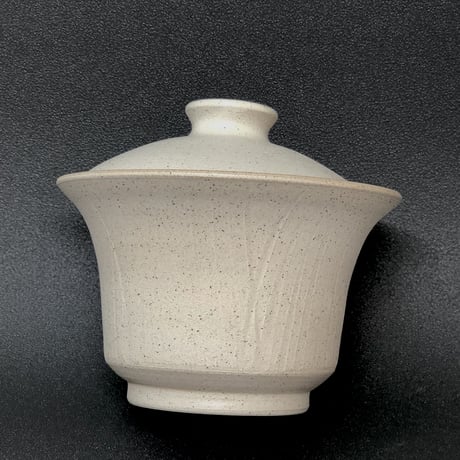 甚秋  伊藤成二  Jinshu  Seiji Ito  白 蓋碗  L　ST0447