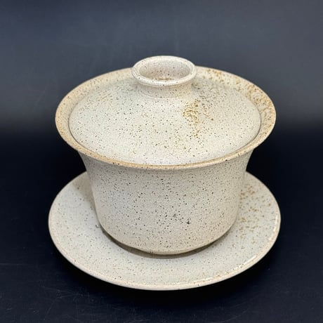 甚秋  伊藤成二  Jinshu  Seiji Ito  白 蓋碗 小　ST1010