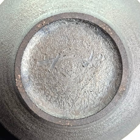 千葉光広 Mitsuhiro Chiba 鉄化粧 焼締 後手急須　ST1062