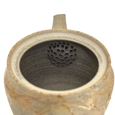 谷川仁 Hitoshi Tanikawa 炭化藻掛け 茶銚　ST1131