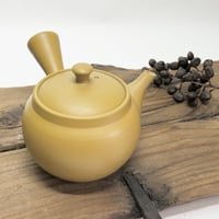 片山白山 Hakusan Katayama 黄泥  急須　ST0109