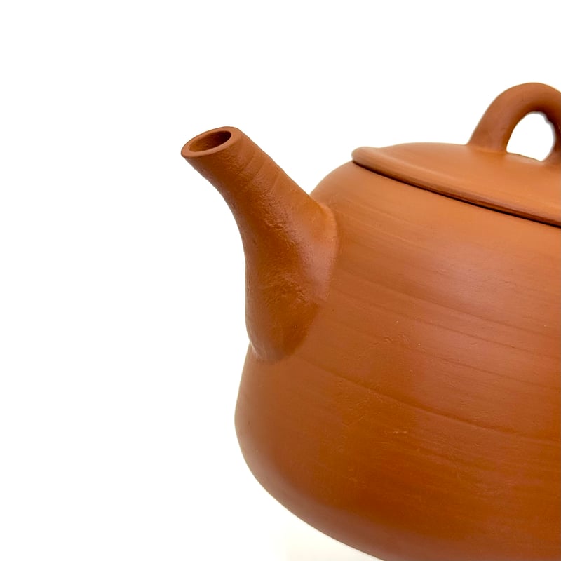 山田陶山 Tozan Yamada 本朱泥 面取り 急須 ST0953 | TOKONAME